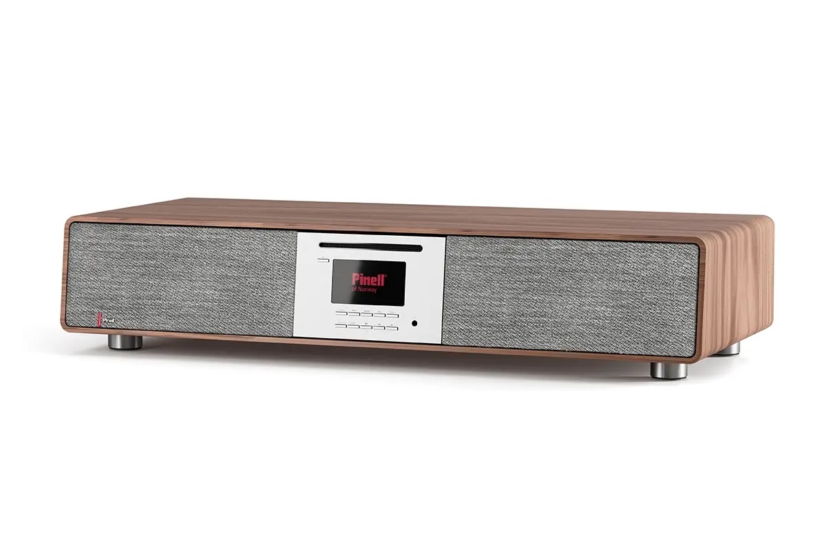 Pinell Super Sound 901, Walnuss - DAB+ Internet Radio, Bluetooth, FM | Neu