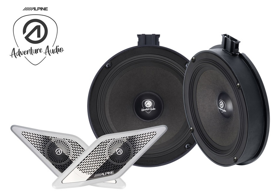 ALPINE SPC-106CRA2-2 16,5 cm (6,5-Zoll) 2-WEGE-KOMPONENTEN-LAUTSPRECHER VW Crafter 2, MAN TGE