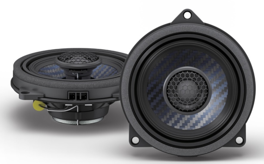 ALPINE DP2-45-B 12 cm (4,5-Zoll) 2-WEGE-KOXIAL-LAUTSPRECHER für BMW 3er 4er Reihe