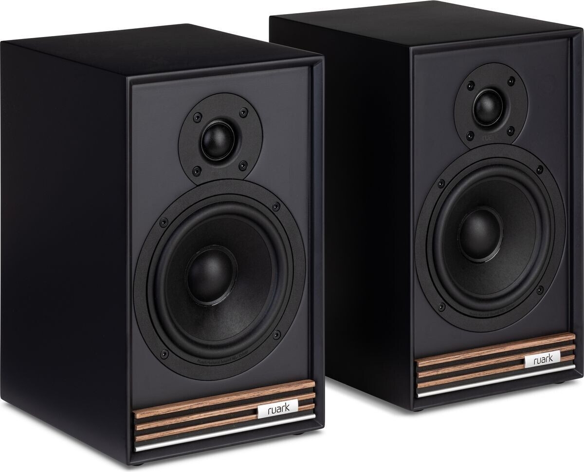 Ruark Audio Sabre-R Regal-Lautsprecher matt schwarz Paar | Auspackware, wie neu