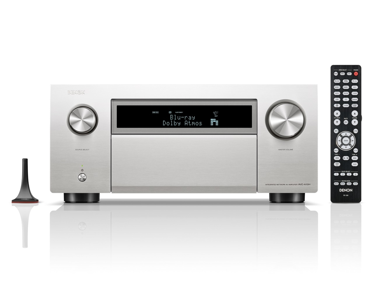 Denon AVC-A10H - Silber - 13.4-Kanal AV-Receiver, 8K 150W, HEOS | Auspackware, wie neu