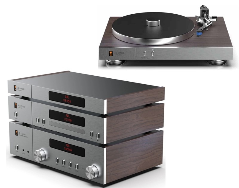 JBL Classic ++ exklusive Bundle ++ TT350 + SA550 + MP350 + CD350 Set | Neu ++ UVP 4987 € ++