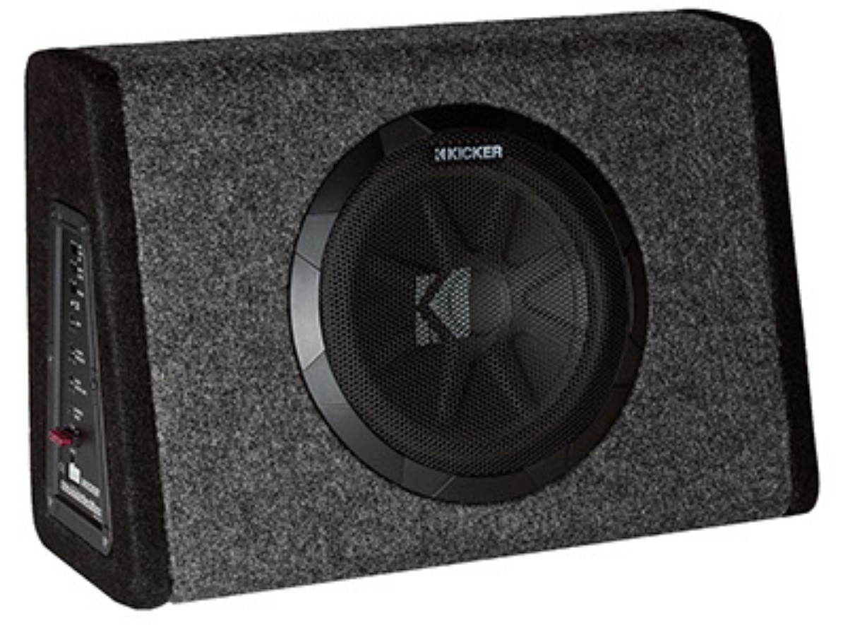 Kicker PT250 Aktiv-Subwoofer 25 cm 10 Zoll 200 W MAX | Auspackware, wie neu