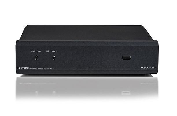 Musical Fidelity MX-Stream - Bit-Perfect-Audio-Streamer Schwarz | Auspackware, wie neu