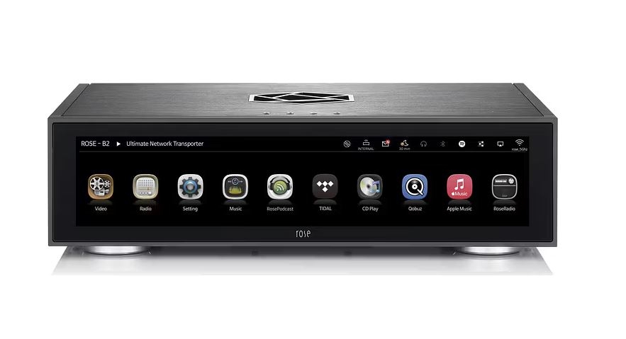 HiFi Rose Rs 130 - Top High End Audio/Video Streamer Schwarz | Auspackware, wie Neu
