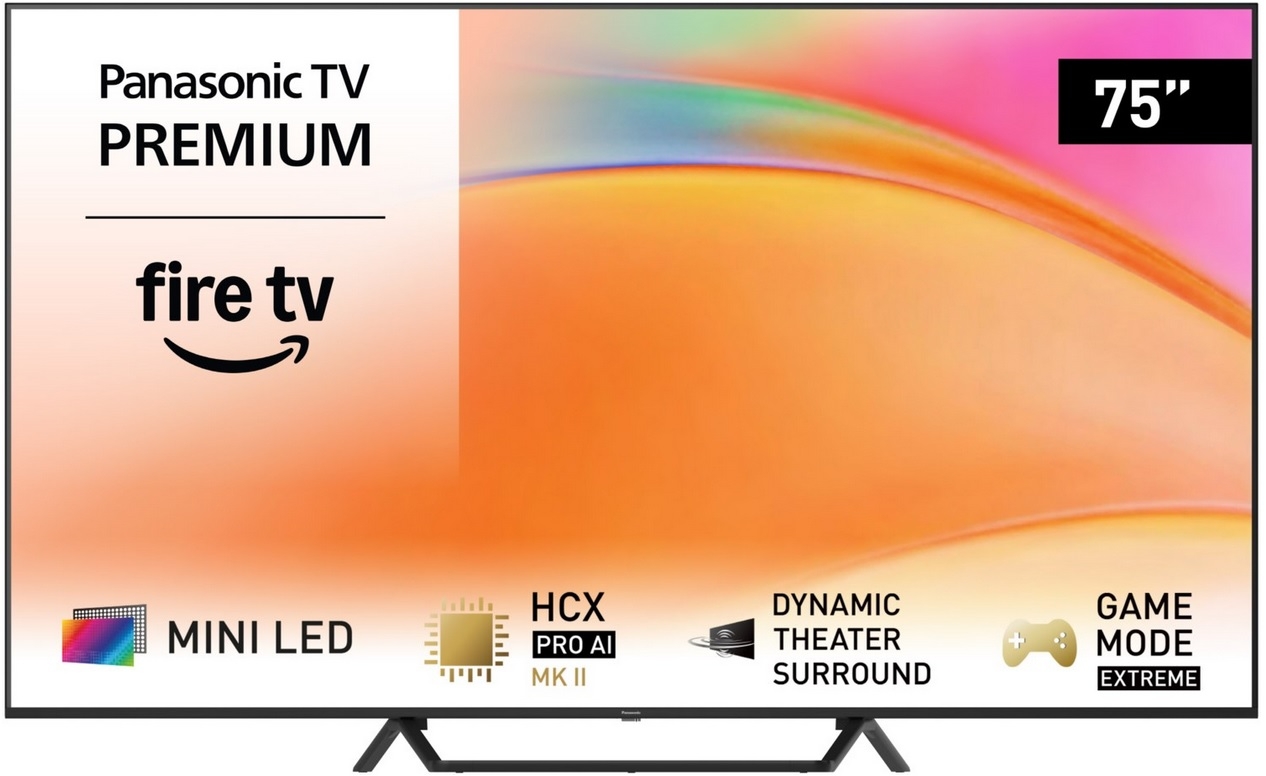 PANASONIC TV-75W95BEG 189 cm, 75 Zoll 4K Ultra HD Mini-LED TV