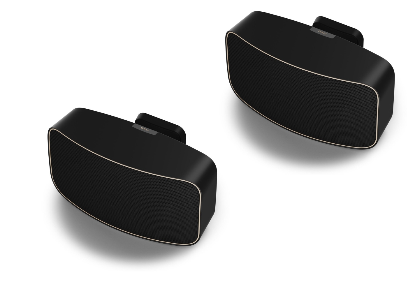 DALI GARDIAN OW 6 - Schwarz Aussen/Fassaden-Lautsprecher Paar | Neu