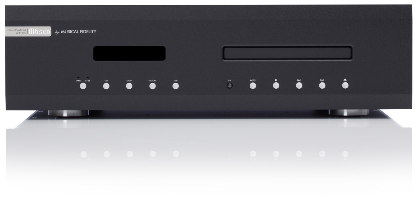 Musical Fidelity M6SCD - CD-Player mit integriertem D/A-Wandler, Schwarz | Neu