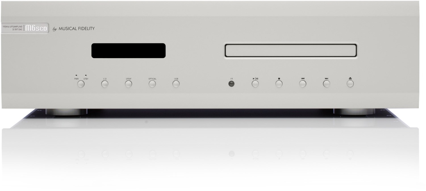 Musical Fidelity M6SCD - CD-Player mit integriertem D/A-Wandler, Silber | Neu