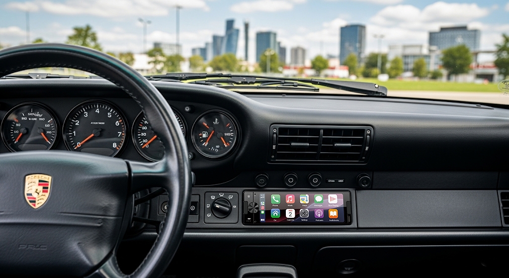 Ampire CPR60 Smartphone 1DIN Radio, +++ Jetzt Lieferbar +++ 6.38'' (162mm), Dual-DAB+, AHD Kameraeingänge | Neu