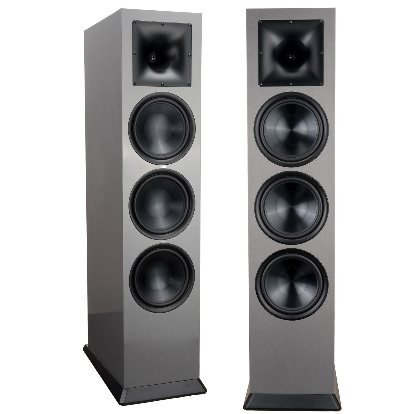 MDS EURO 9 - Standlautsprecher, Paar, Grey Piano | Neu