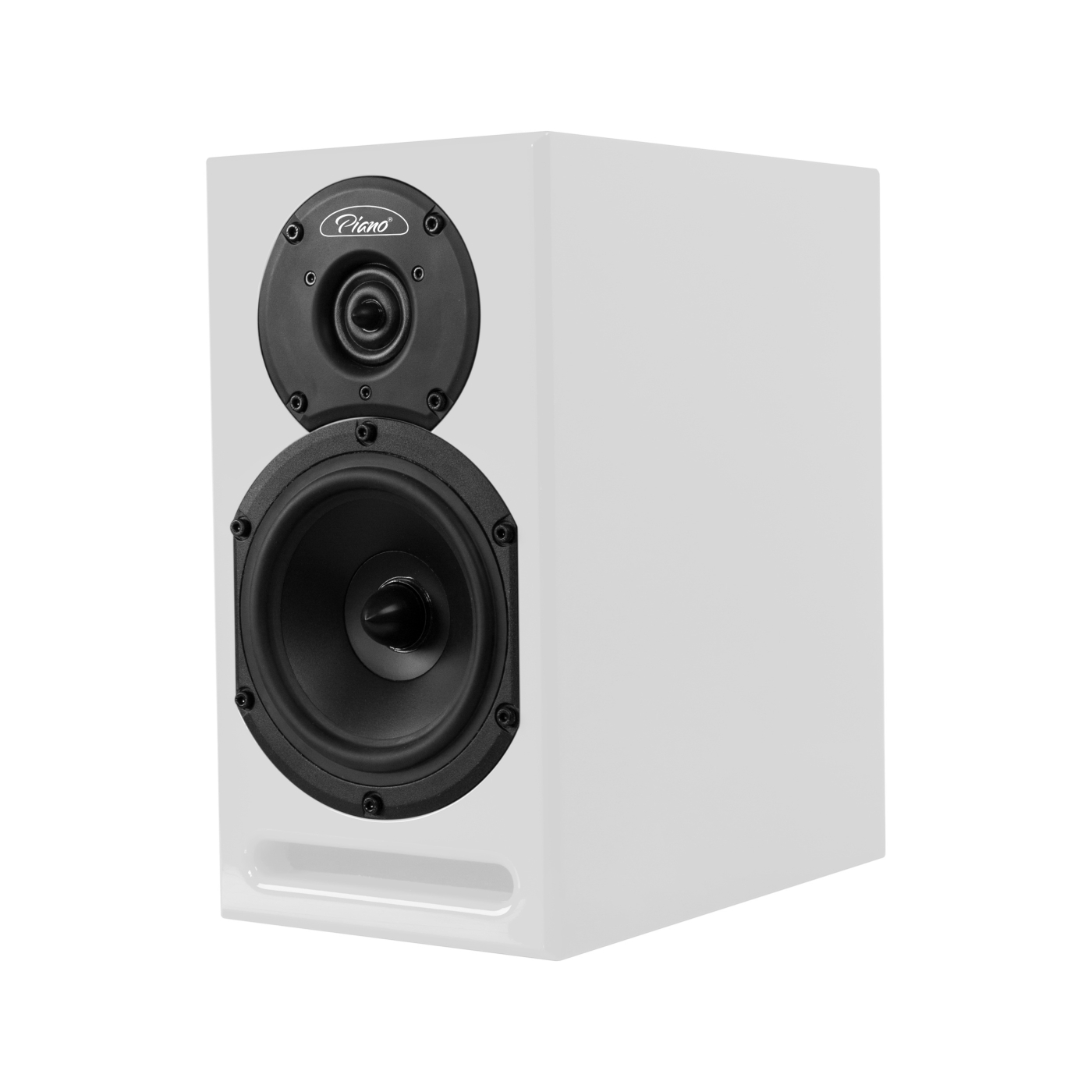 MDS Piano Monitor - Regallautsprecher, Paar, White Piano | Neu