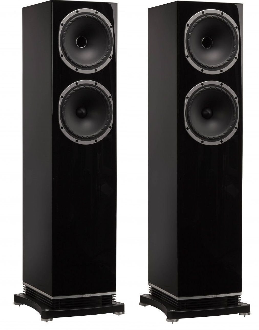 Fyne Audio F502 - HighEnd Standlautsprecher, Paar Schwarz HG | UVP 2499 € | Auspackware, wie neu