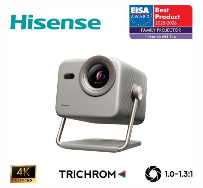 HISENSE M2 Pro 4K Tricroma Laser Smart Mini Projektor | Neu