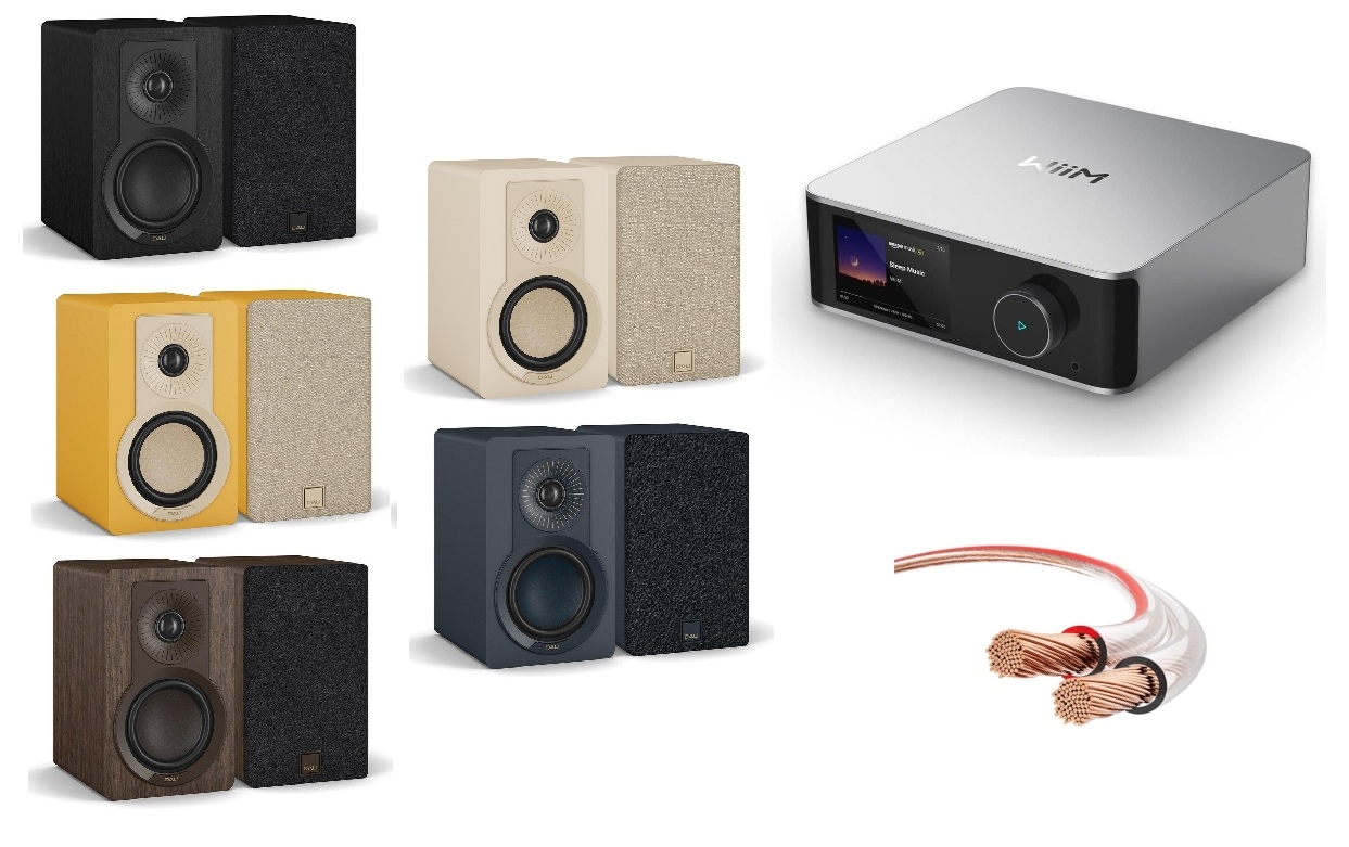 Bundle Wiim AMP Ultra + Dali Kupid + LS-Kabel Set ++ Space Grey | Golden Yellow ++