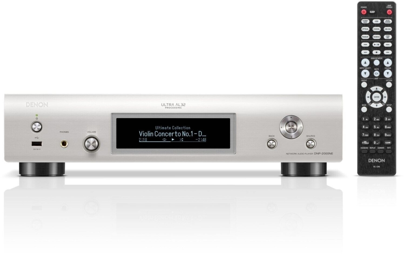 Denon DNP-2000NE - Silber - Hi-Res-Audio-Streamer | Neu