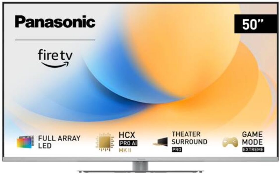 PANASONIC TV-50W93AE7 ++ GREAT-DEAL-DAYS ++ 126 cm, 50 Zoll 4K Ultra HD LED TV mit Fire TV | Auspackware,wie neu