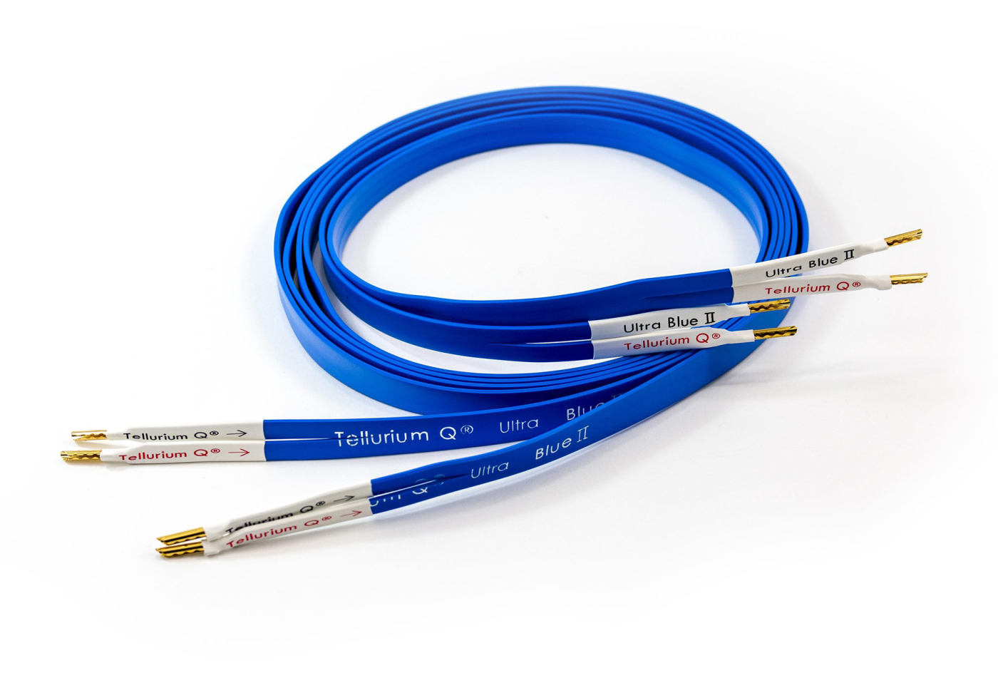 Tellurium Q Ultra Blue II - 2x4,0 m Stereo-Lautsprecherkabel | Neu