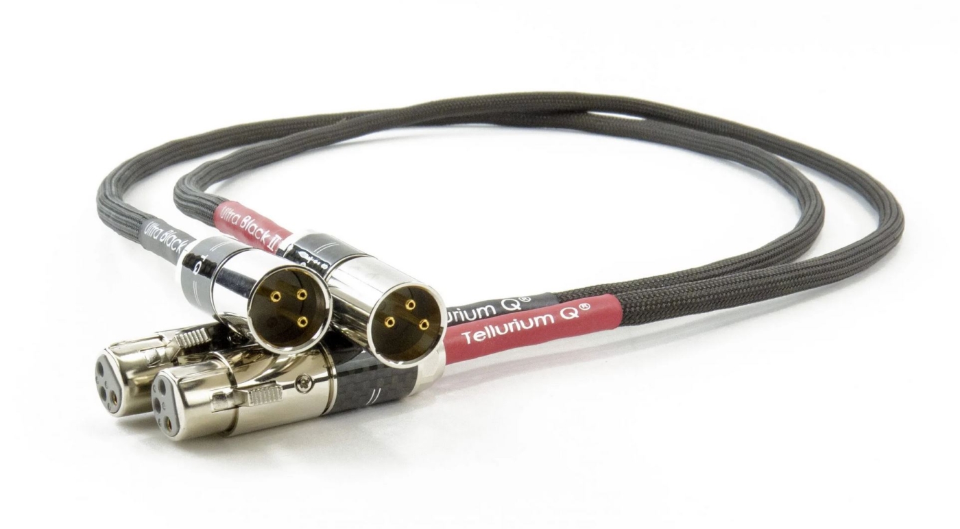 Tellurium Q Ultra Black II 1,00m Interconnect XLR-Kabel | Neu