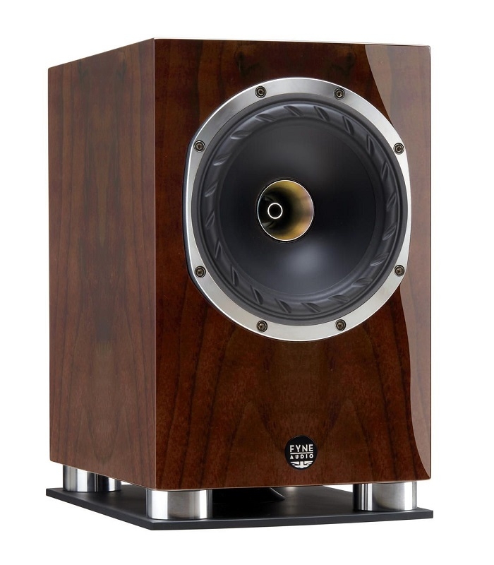 Fyne Audio F500SP - Regallautsprecher, Stück Walnuss HG | Auspackware, wie neu