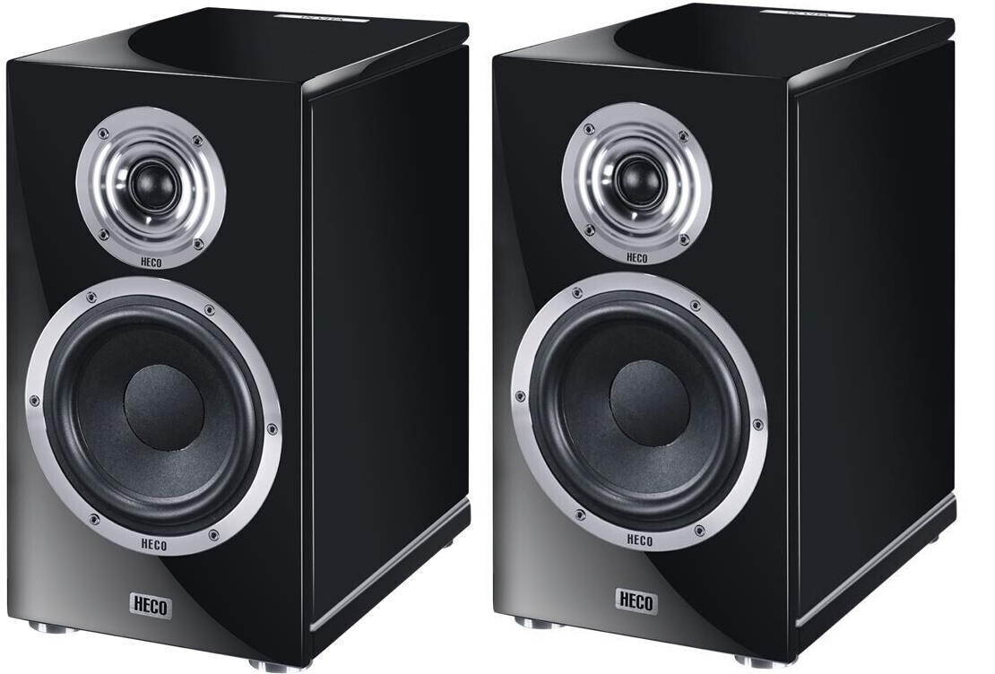 HECO In Vita 3 - Regallautsprecher Schwarz UVP 999 € Paar | Auspackware wie Neu