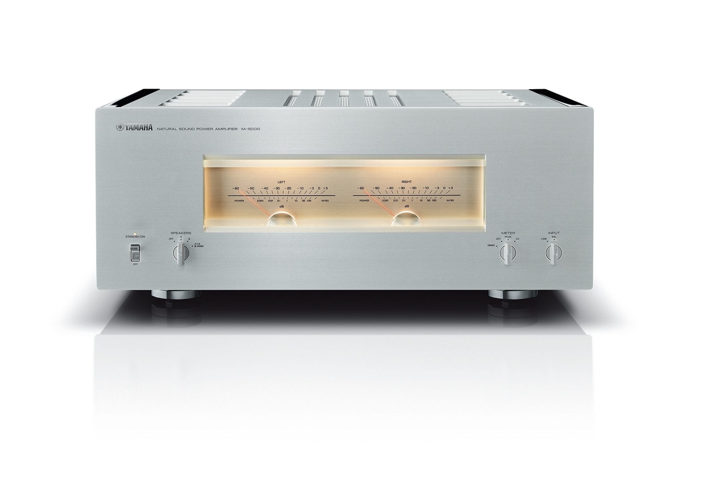 Yamaha M-5000 Silber/Schwarz - HighEnd Endverstärker/Endstufe | Auspackware, sehr gut
