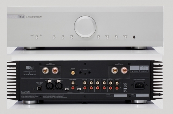 Musical Fidelity M6Si ++ BLACK-DEAL-DAYS ++ Stereo-Verstärker mit Phono MM, MC und USB, Silber | Neu