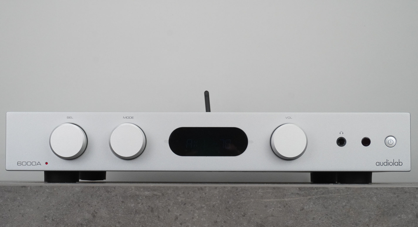 Audiolab 6000A - Vollverstärker Silber | Aussteller, siehe Fotos
