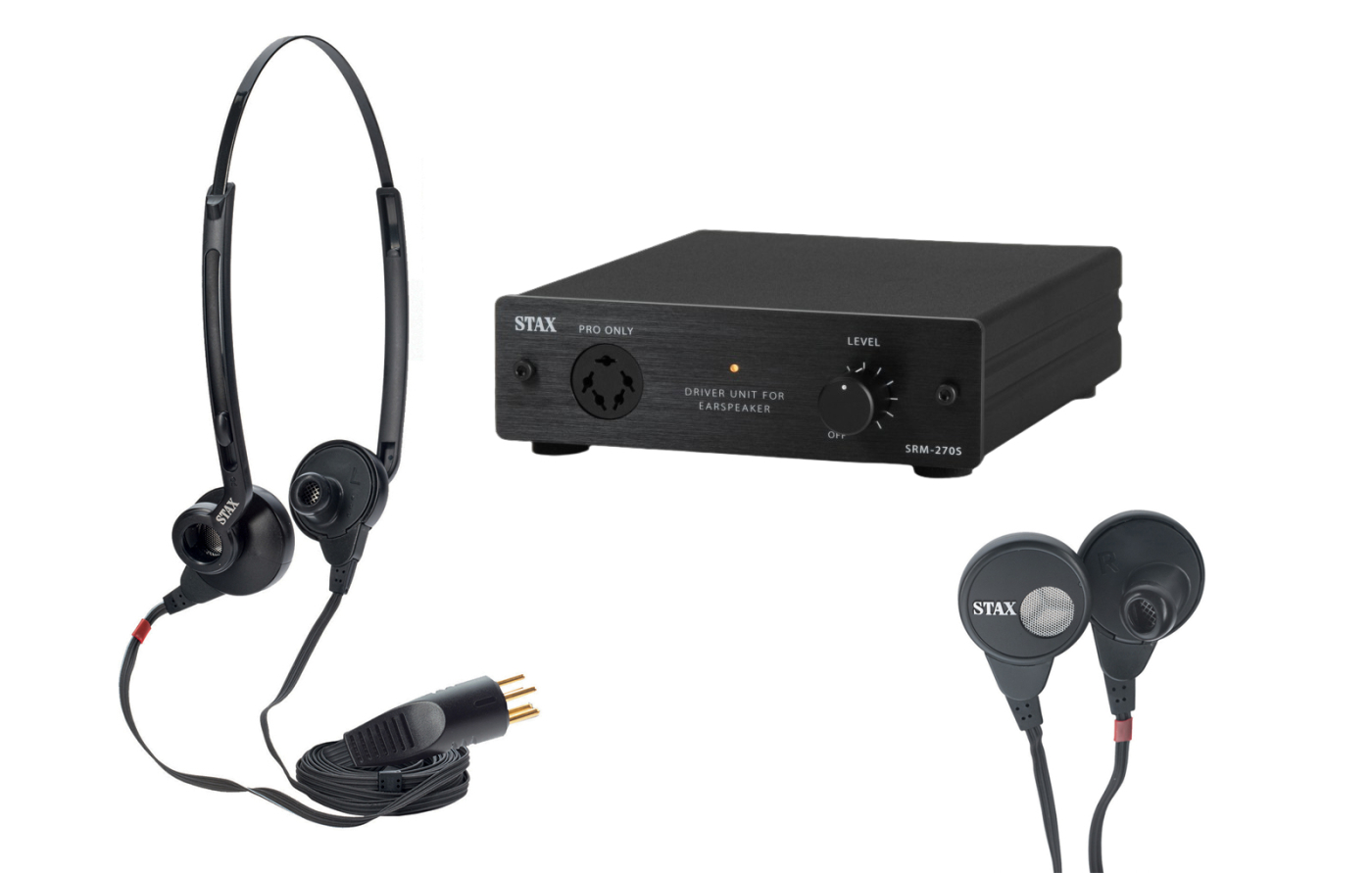 STAX SRS-005S MK2 - Set aus In-Ear-Kopfhörer und Verstärker | Neu