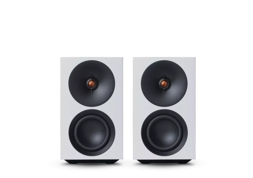 Cambridge Audio L/R S Weiß - Ultra-kompakte aktive Stereo-Lautsprecher, Paar | Neu