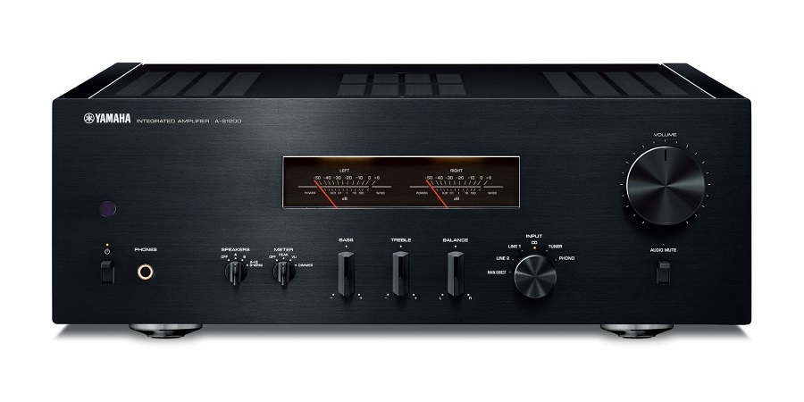 YAMAHA A-S1200 - Vollverstärker 2 x 160 Watt Schwarz | Auspackware, wie neu