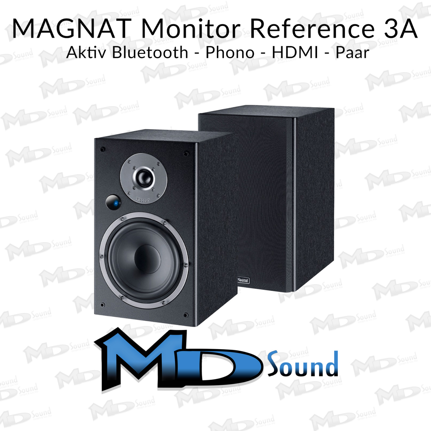 MAGNAT Monitor Reference 3A die Alternative zur Soundbar +++ Aktiv Bluetooth Phono HDMI Paar | Auspackware, wie neu ohne Originalverpackung