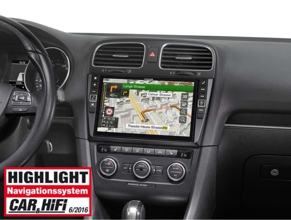 Alpine X901D-G6 - Advanced Navi Station, Alpine Style für Volkswagen Golf VI, Auspackware, wie neu