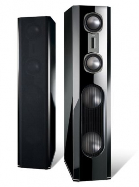 Quadral Aurum Vulkan 9, Schwarz Piano Finish – Standlautsprecher, Stück | Neu