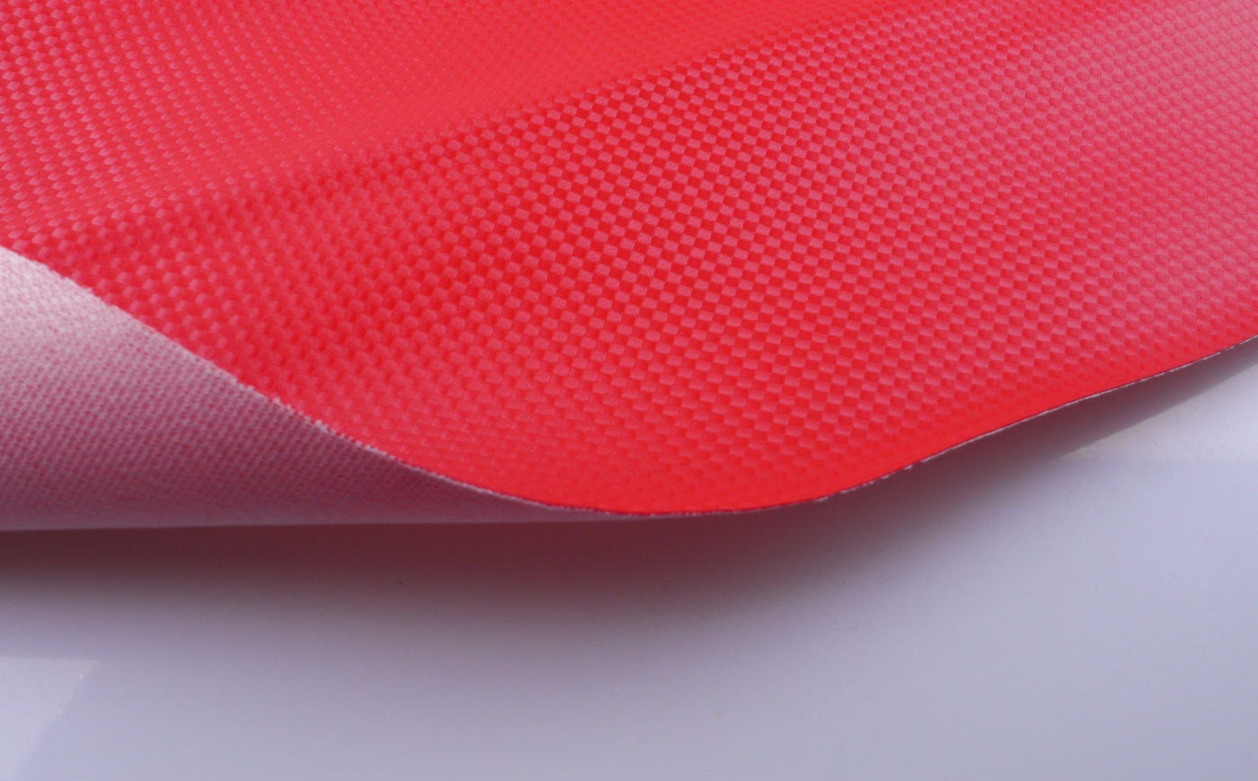 4 Rollen 100 x 140cm Kunstleder Carbon Rot Sitzbezug Polster Möbel PKW Motorrad Sitz