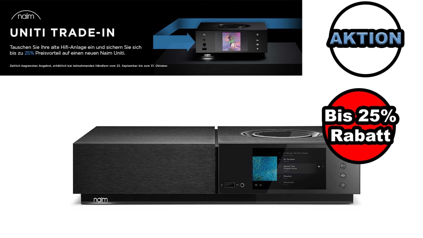 Naim Uniti Nova Schwarz - All-In-One-Player UnitiNova | Neu