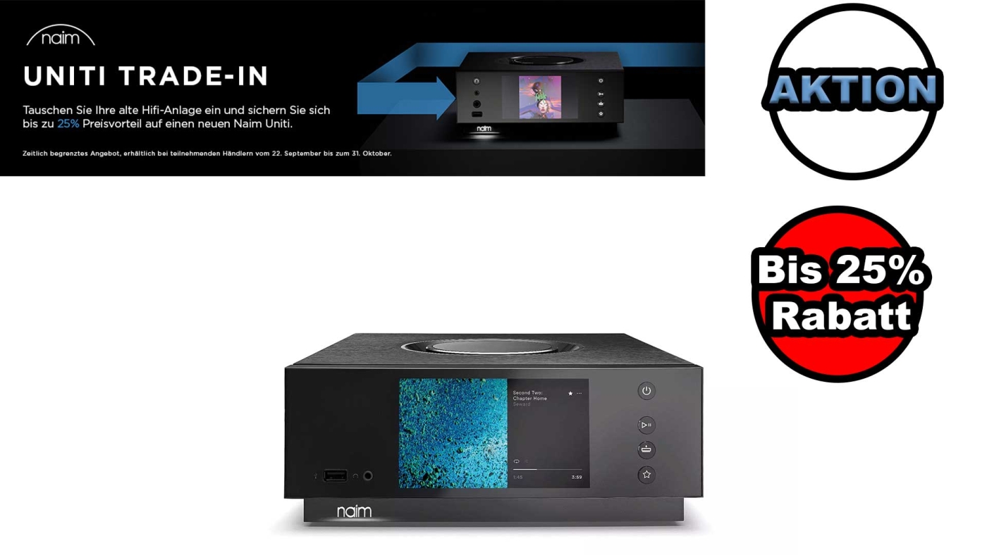 Naim Uniti Atom-HDMI Schwarz All-In-One-Player | Neu