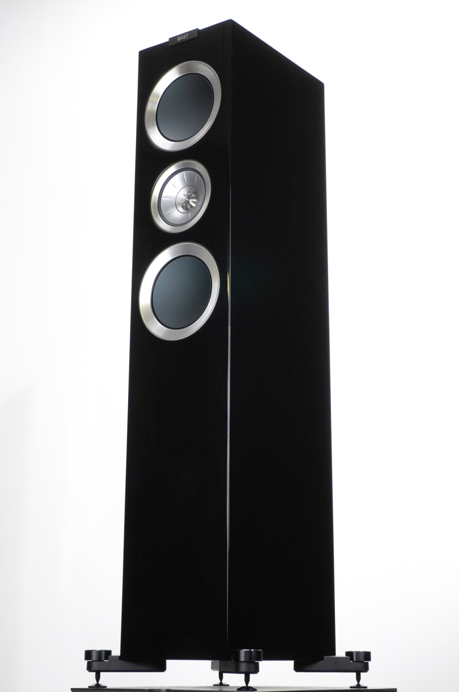 KEF R700 Schwarz HG - Standlautsprecher | Einzelstück, siehe Fotos, ohne Gitter