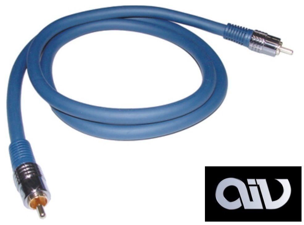 AIV NEU Video Digital Cinch Verbindungskabel - 1,00 m Cinch Cinch