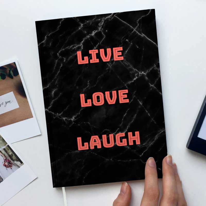 Notizbuch DIN-A5 Hardcover selbst gestalten