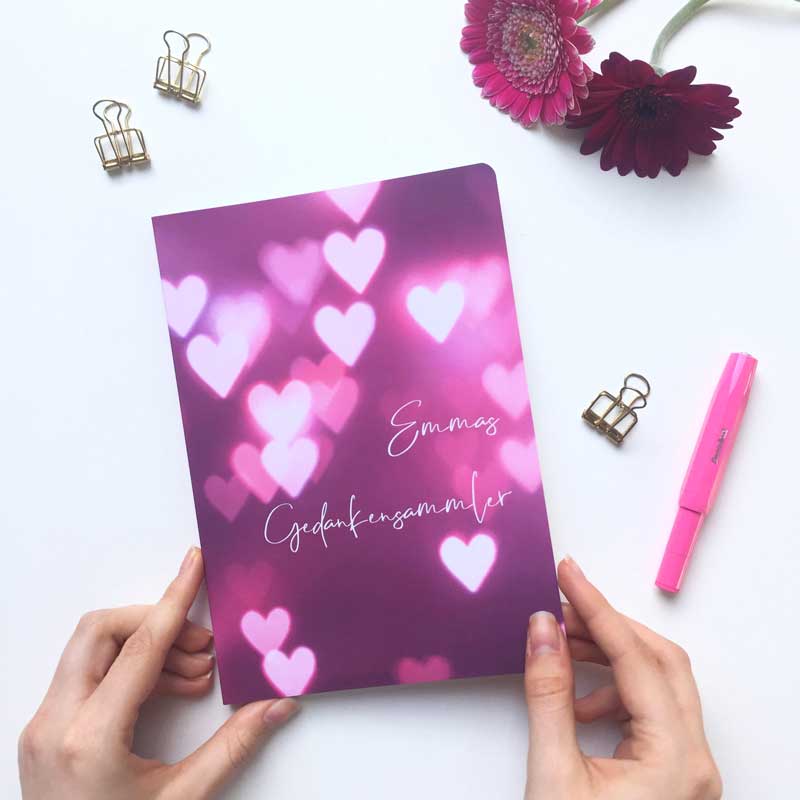 Notizbuch DIN-A6 Softcover selbst gestalten