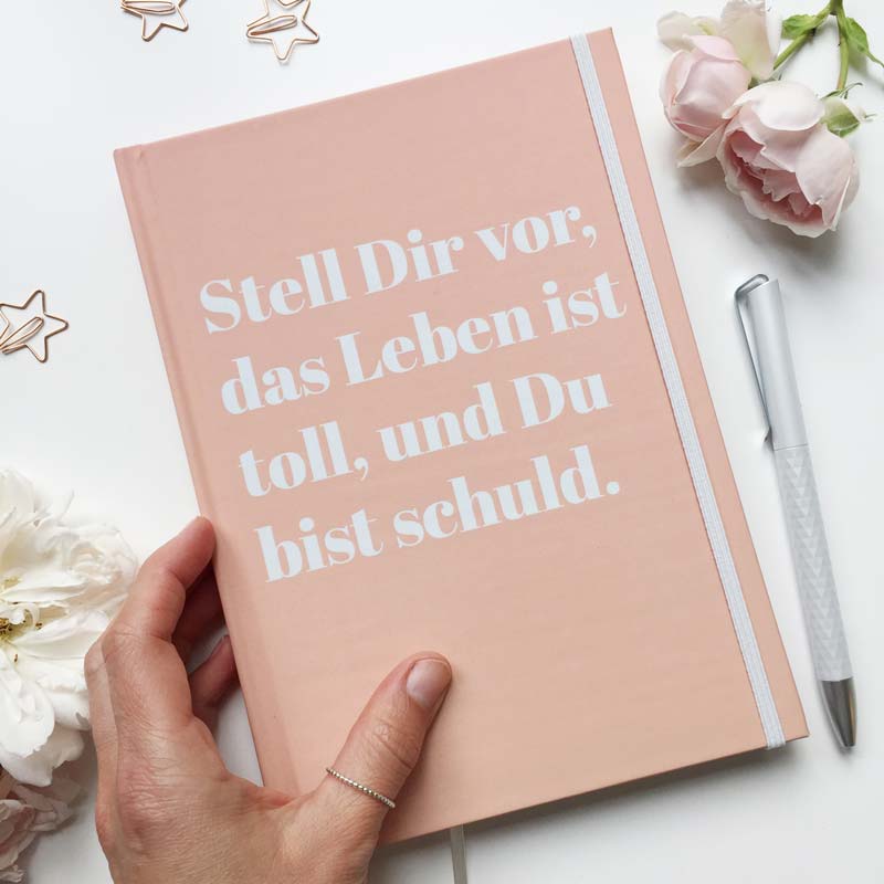 Taschenkalender DIN-A5 Hardcover selbst gestalten