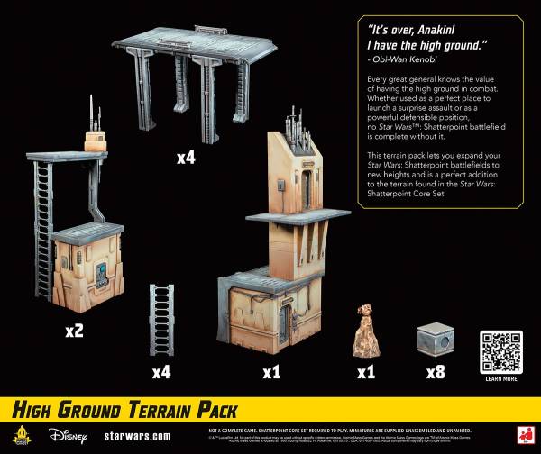 Star Wars: Shatterpoint - High Ground Terrain Pack (Geländeset ?Neue Höhen?)