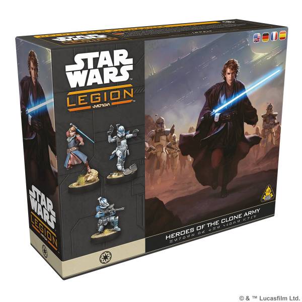Star Wars: Legion - Heroes of the Clone Army (Exp.) (engl.)