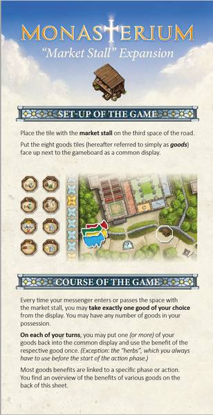 Monasterium: Market Stall (Mini-Exp.) (engl.)