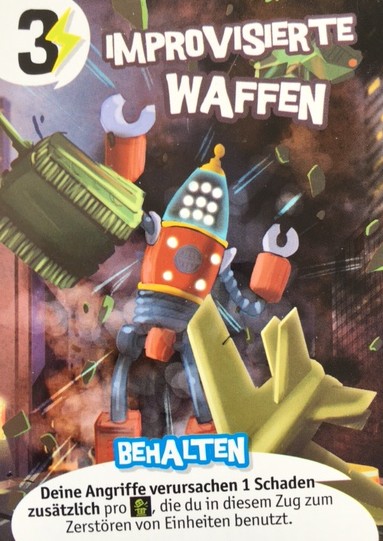 King of New York: Improvisierte Waffen (Promokarte)