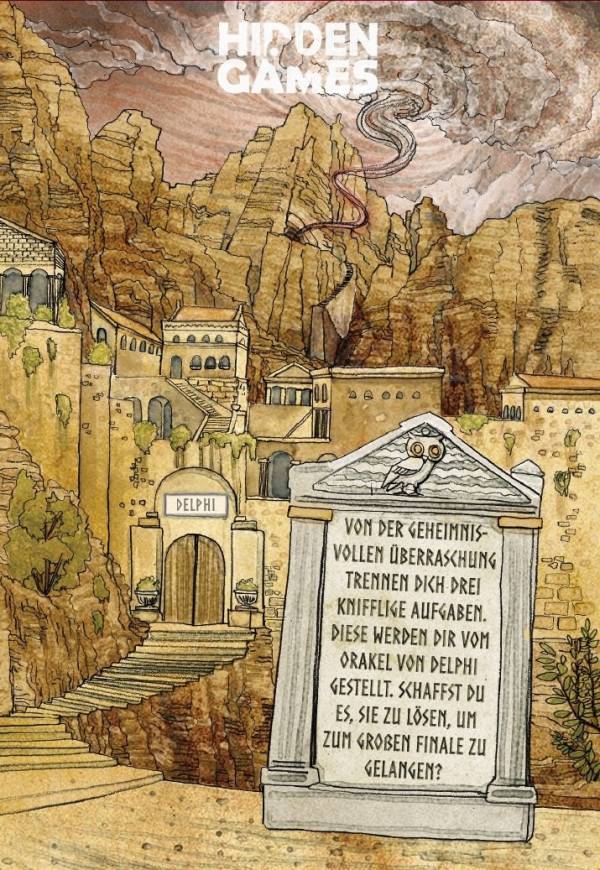 Hidden Games: Das Orakel Rätselkarte