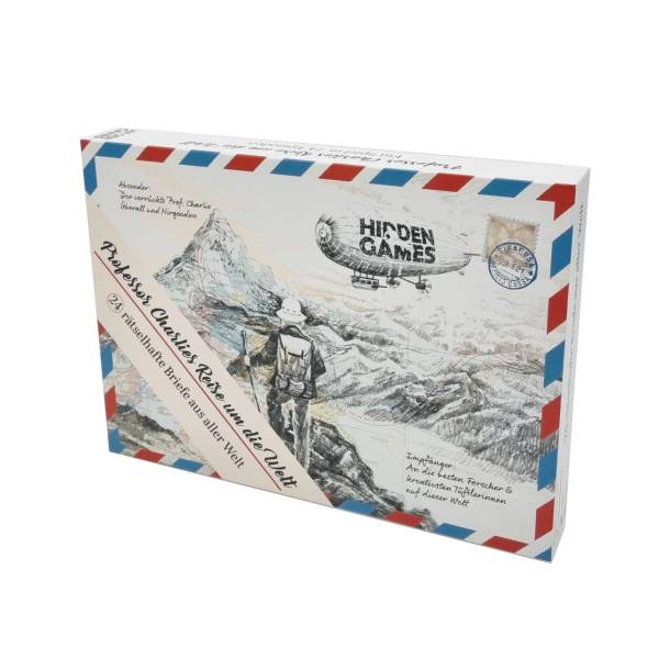 Hidden Games: Professor Charlies Reise rund um die Welt (Rätsel-Adventskalender)