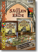 spielbox 2007 Heft 6 (inkl. Erw. für Säulen der Erde)