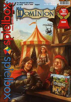 spielbox 2009 Heft 4 (inkl. Golden Eagle für Planet Steam)